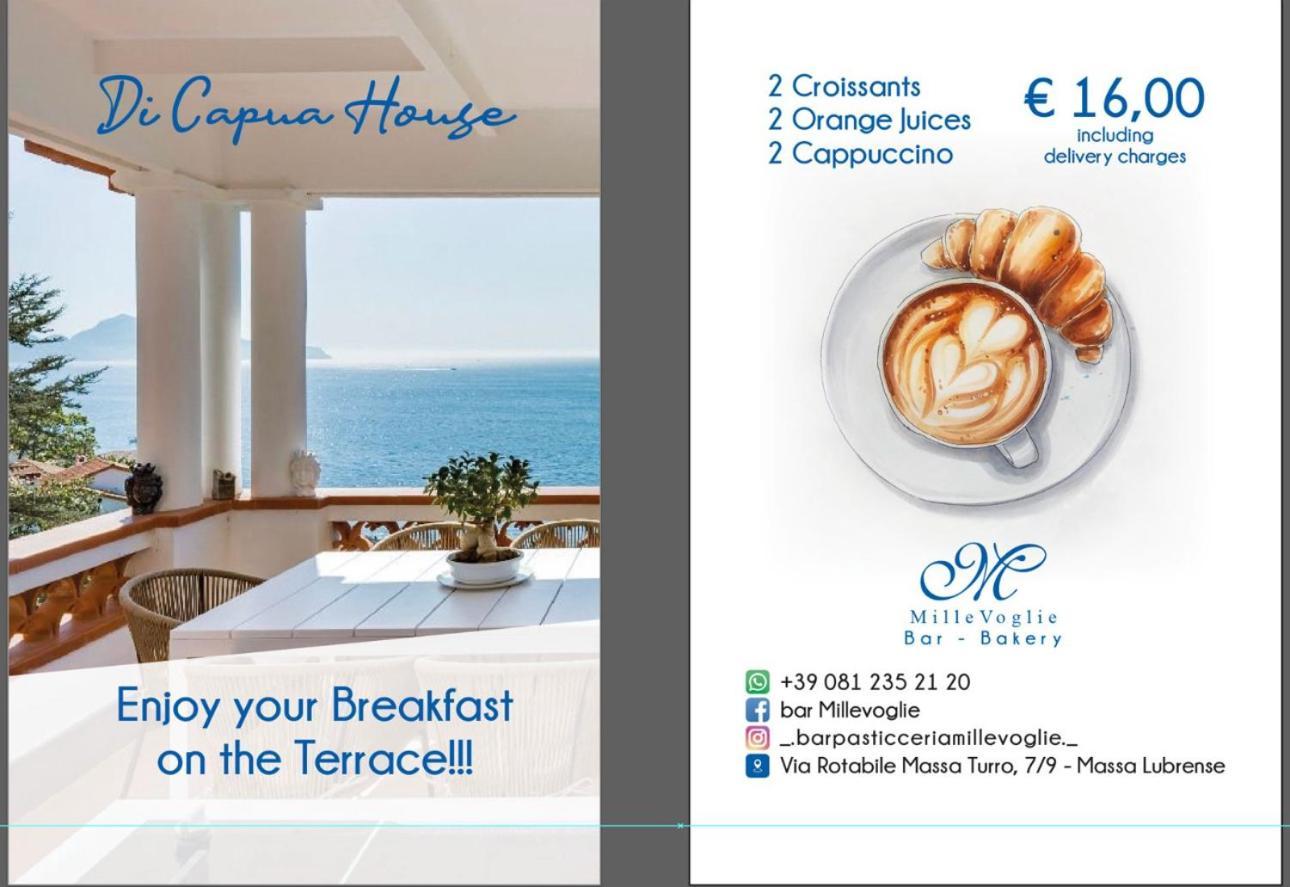 Di Capua House Hotell Massa Lubrense Exteriör bild